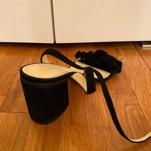 Ivanka Trump Suede Sandals Size 37.5 / 7 1/2